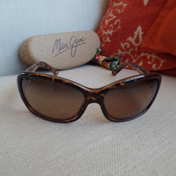 Maui Jim Pearl City in Tortoise/HCL Bronze, Rare - Picture 2 of 7